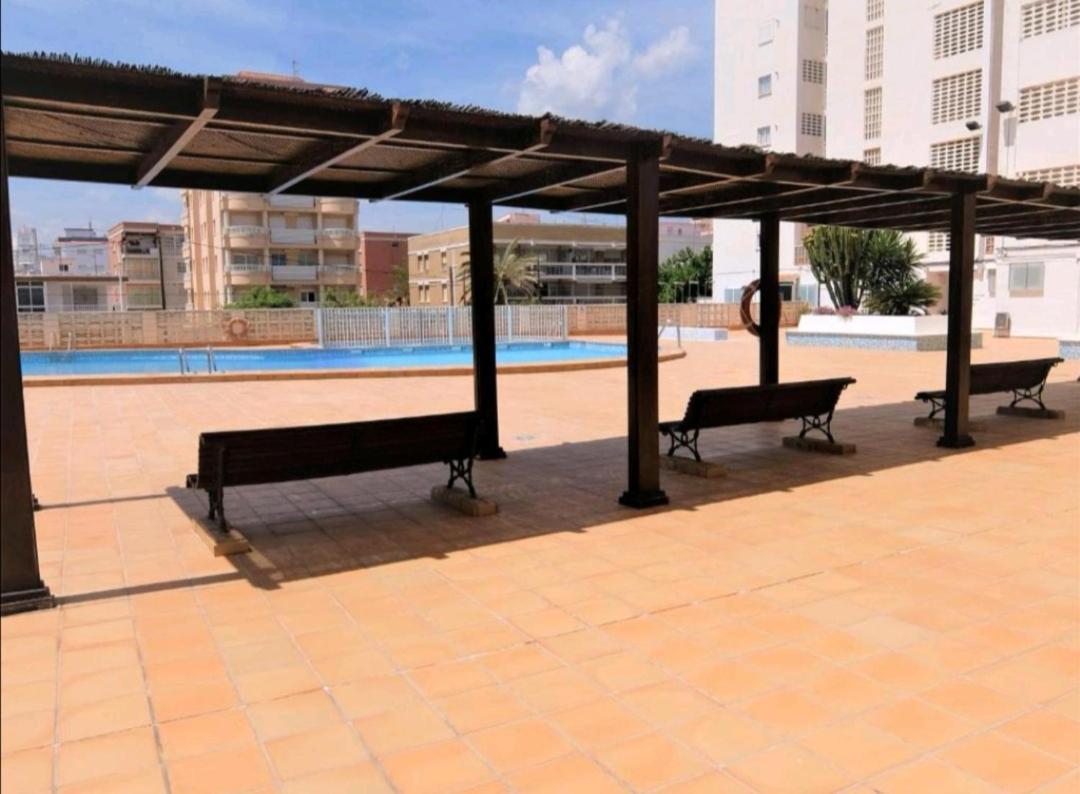 Apartamento A Pie De Playa-Edificio Bonaire Gandia Bagian luar foto